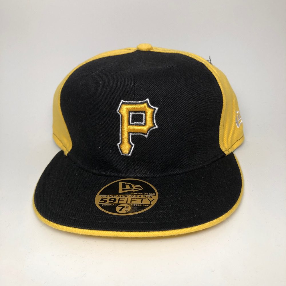 90's Pittsburgh Pirates New Era MLB Fitted Hat Size 7 3/4 NEW