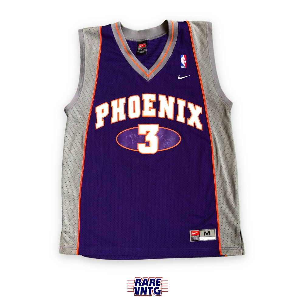 Phoenix Suns Champion NBA Jersey Basketball #3 Stephon Marbury Men Size L