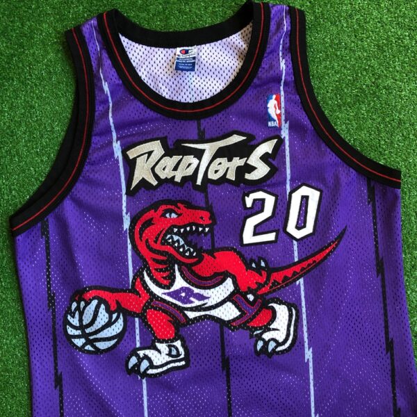 1998 Vince Carter Toronto Raptors Champion NBA Jersey Size 40