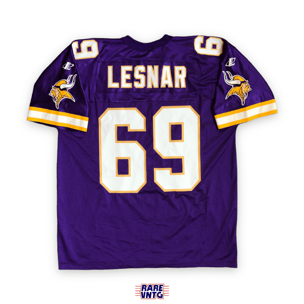 00's Brock Lesnar Minnesota Vikings Logo Athletic NFL Jersey Size