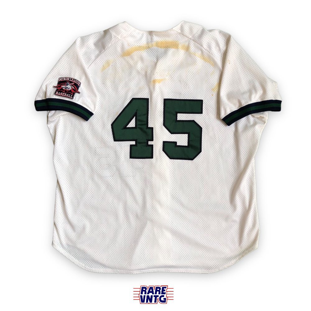 00's New Orleans Zephyrs #45 Game Worn Wilson MILB Jersey Size 54