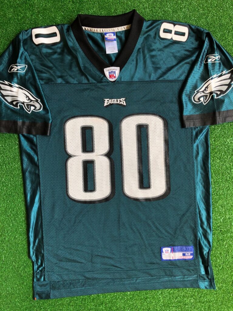 00's James Thrash Philadelphia Eagles Midnight Green Reebok NFL