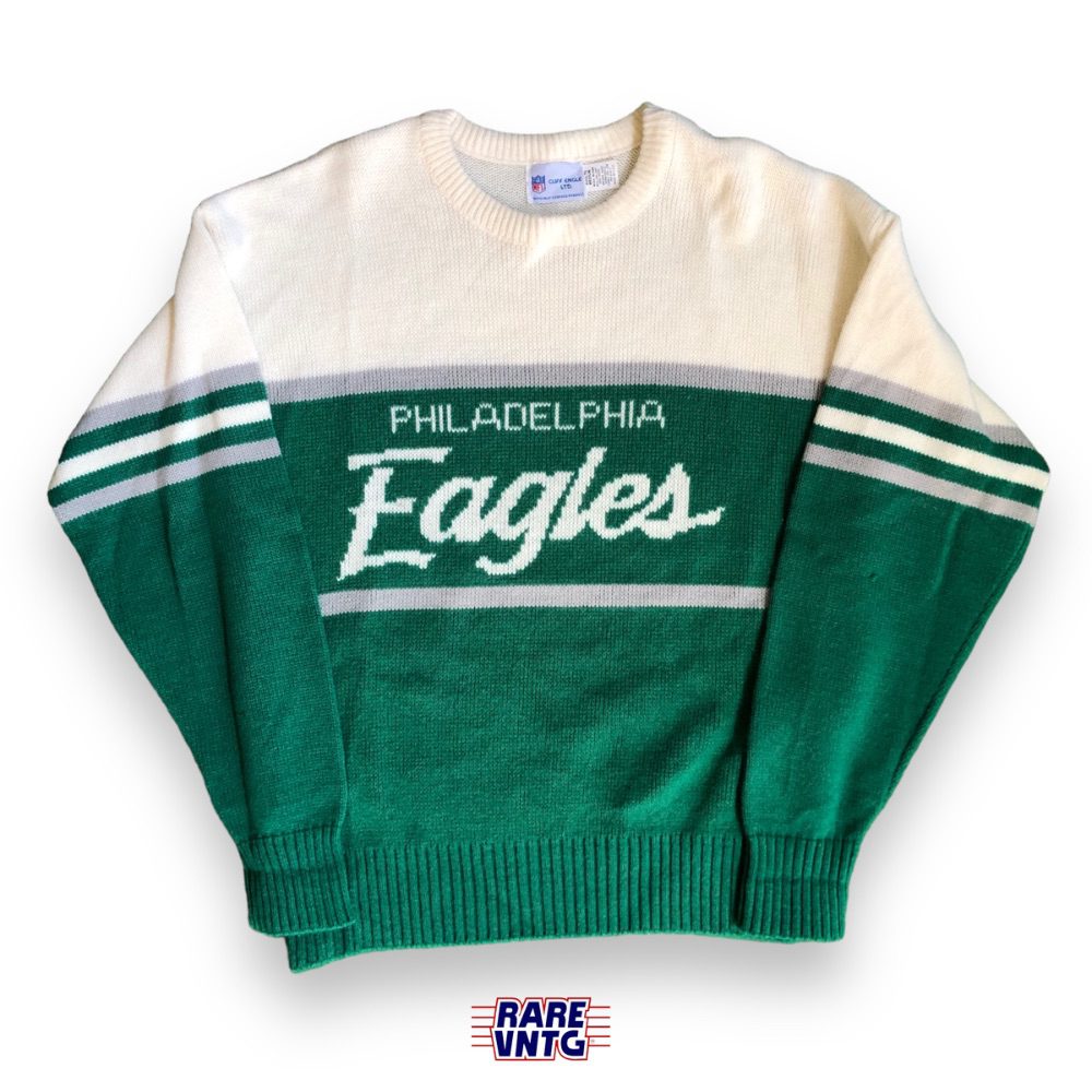 vintage philadelphia eagles sweater