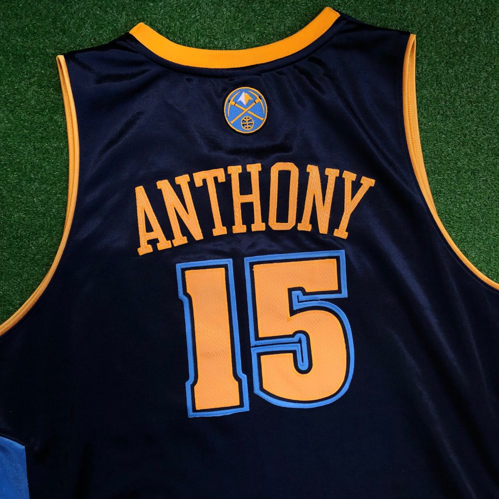 2006 Carmelo Anthony Denver Nuggets Reebok Authentic ALT NBA