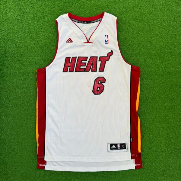 2013 LeBron James Miami Heat Adidas Swingman NBA Jersey Size Large