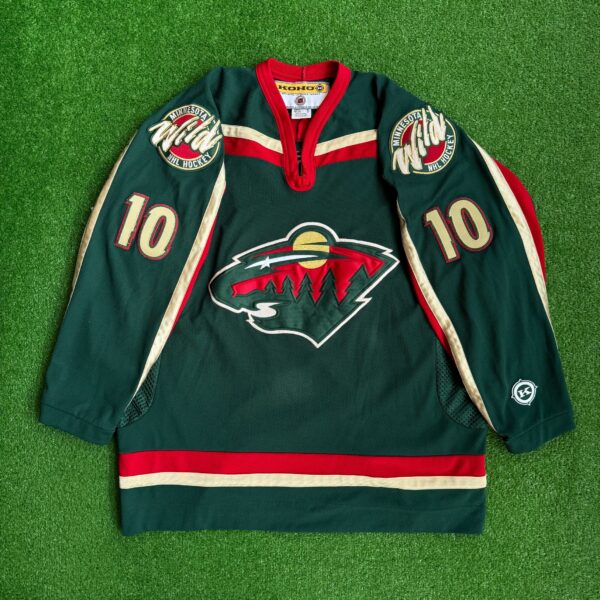 00's Marion Gaborik Minnesota Wild CCM NHL Jersey Size XL – Rare VNTG