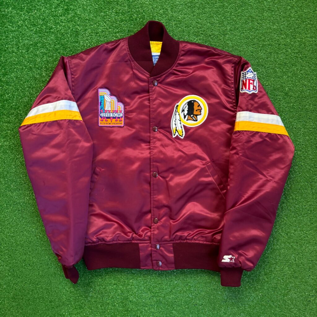 1983 Washington Redskins Starter Super Bowl XVII MVP NFL Satin